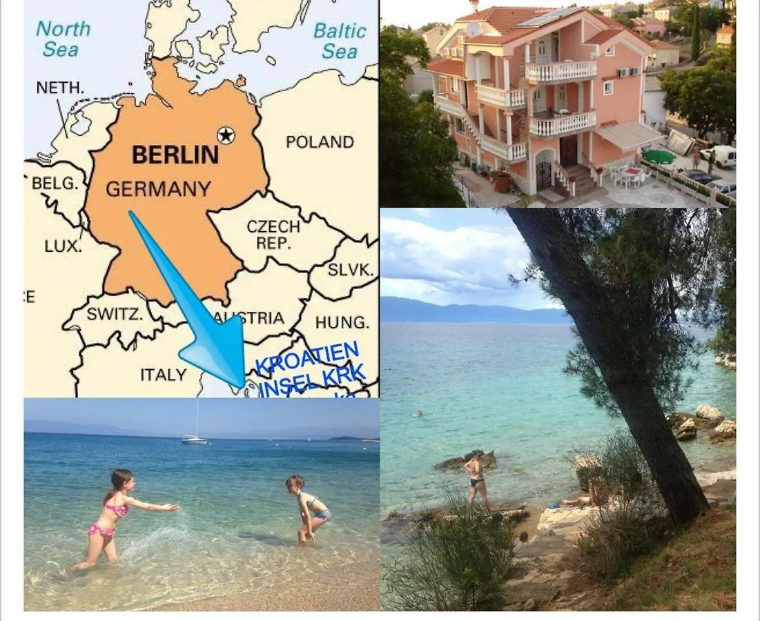 Apartments Ivec Malinska Croatia